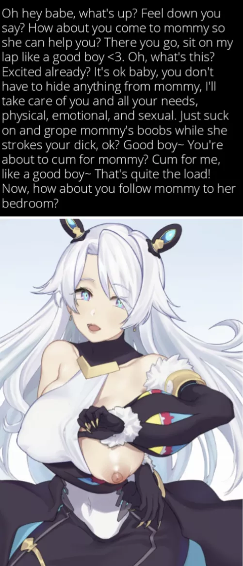 Mommy belsidia notices you're feeling down [Mommydom] [Sweet] [Gentle] [Mommy kink] [Imminent sex] [Belsidia]