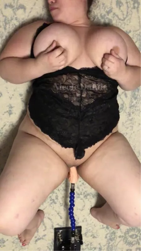 Mommy loves her new toy! π