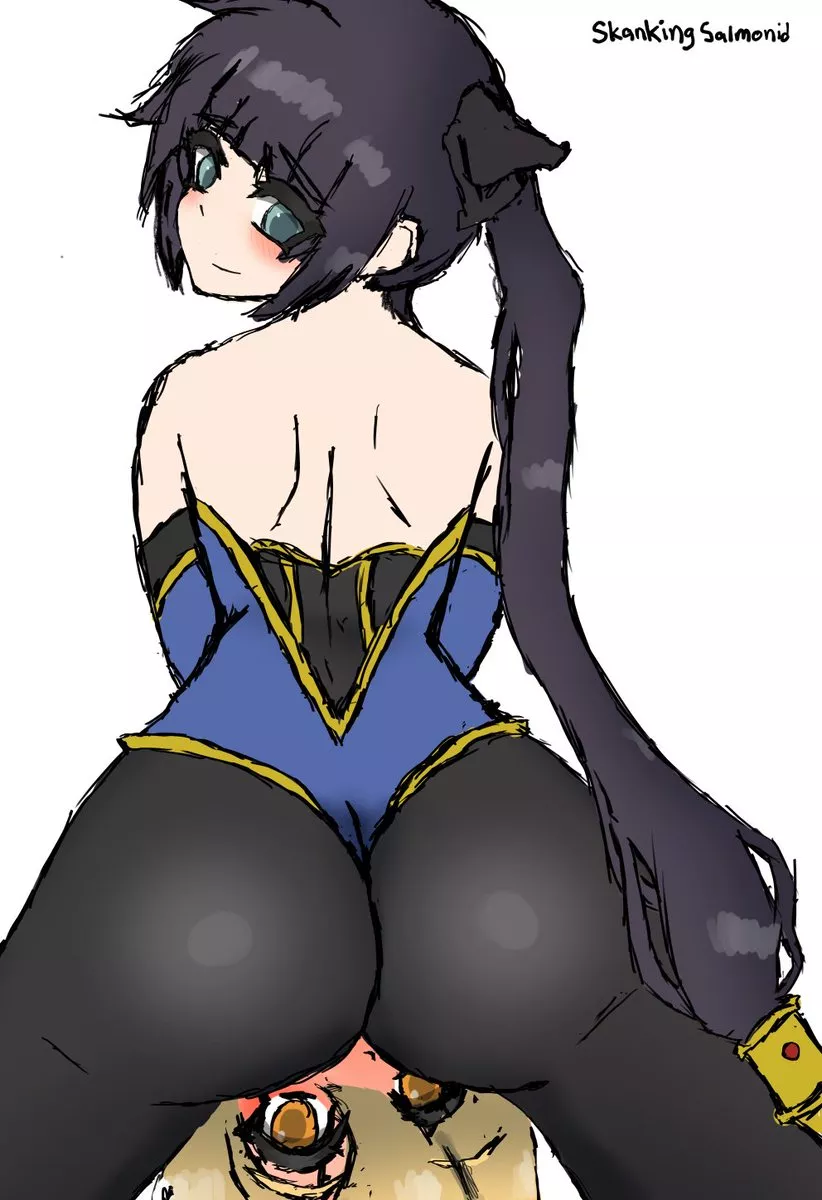 Mona facesitting sketch I drew