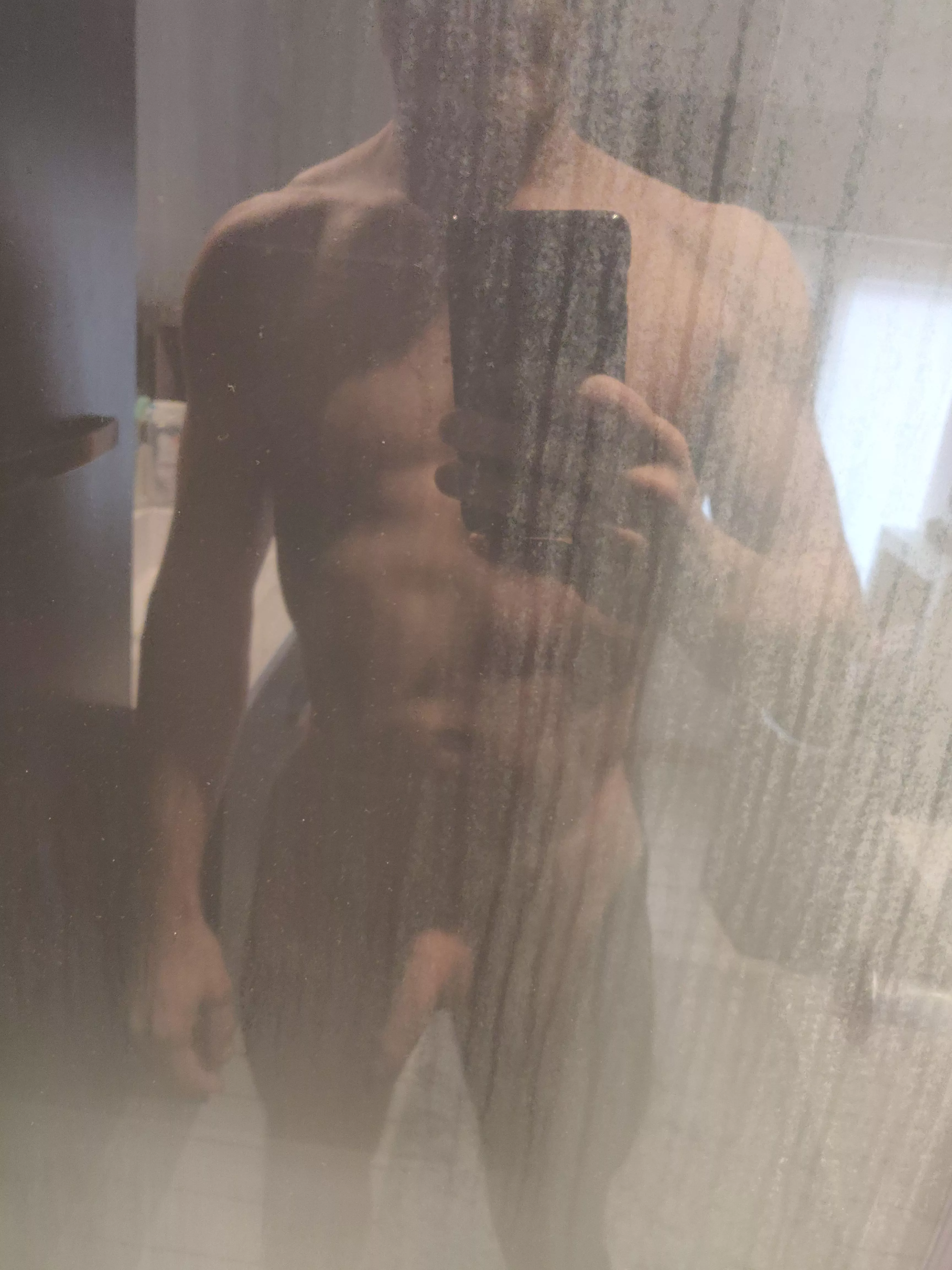 monday morning. Post workout shower [m] 38