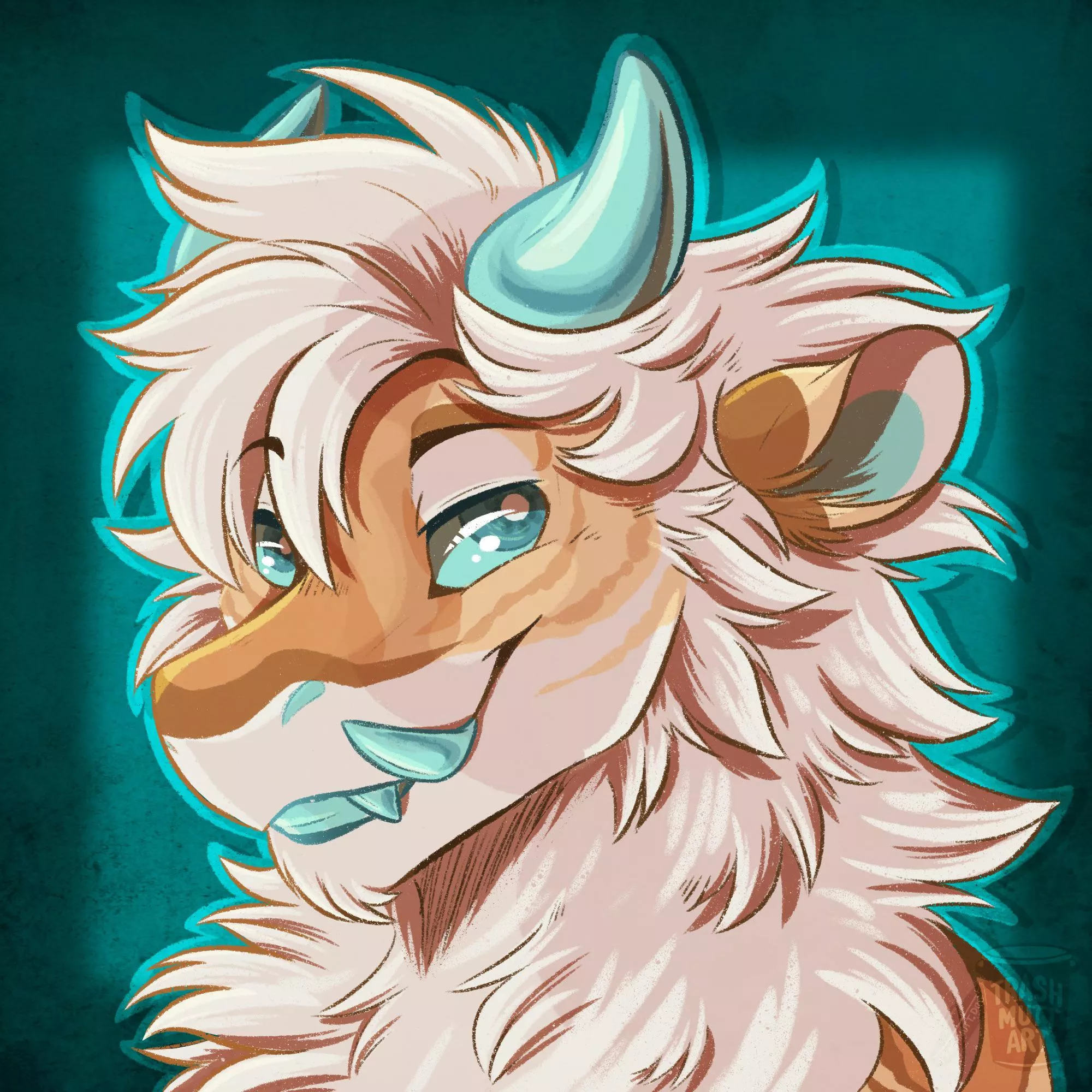 Monster ✨ (art by me - TrashmuttArt on Twitter)