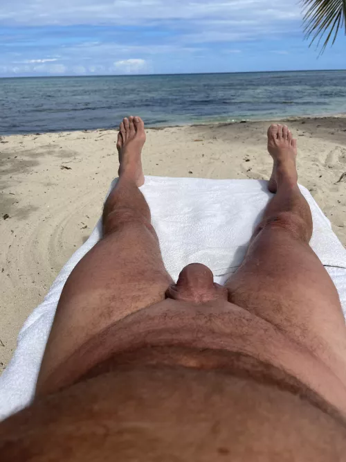 Montego Bay in February is where to go to escape winter and share some nudist moments.