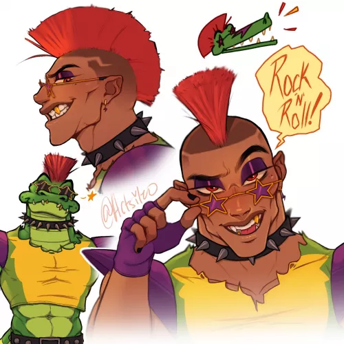 Montgomery Gator by Artsileo