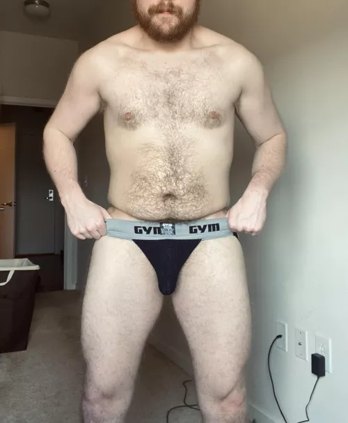 More belly than chest hair