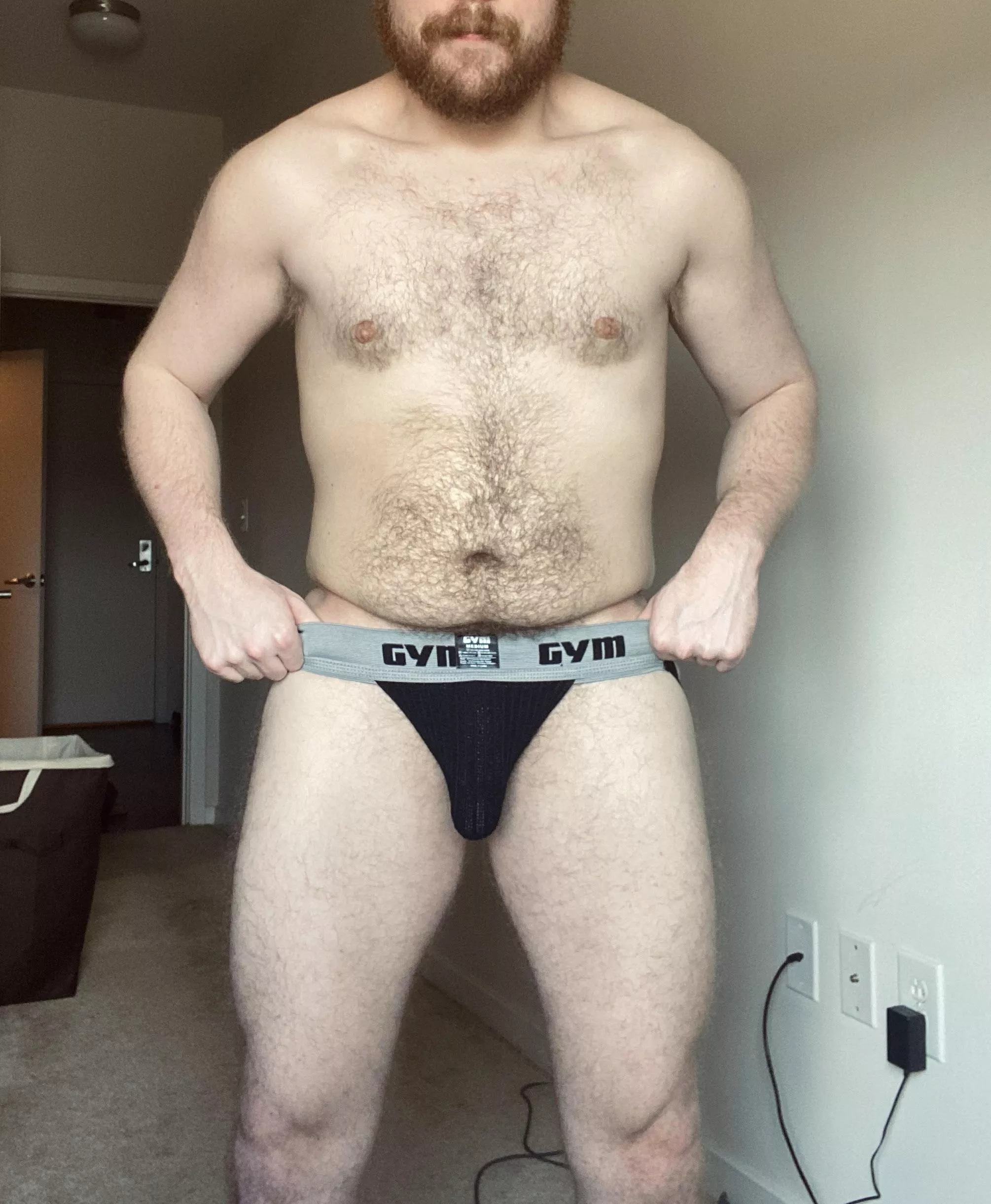 More belly than chest hair