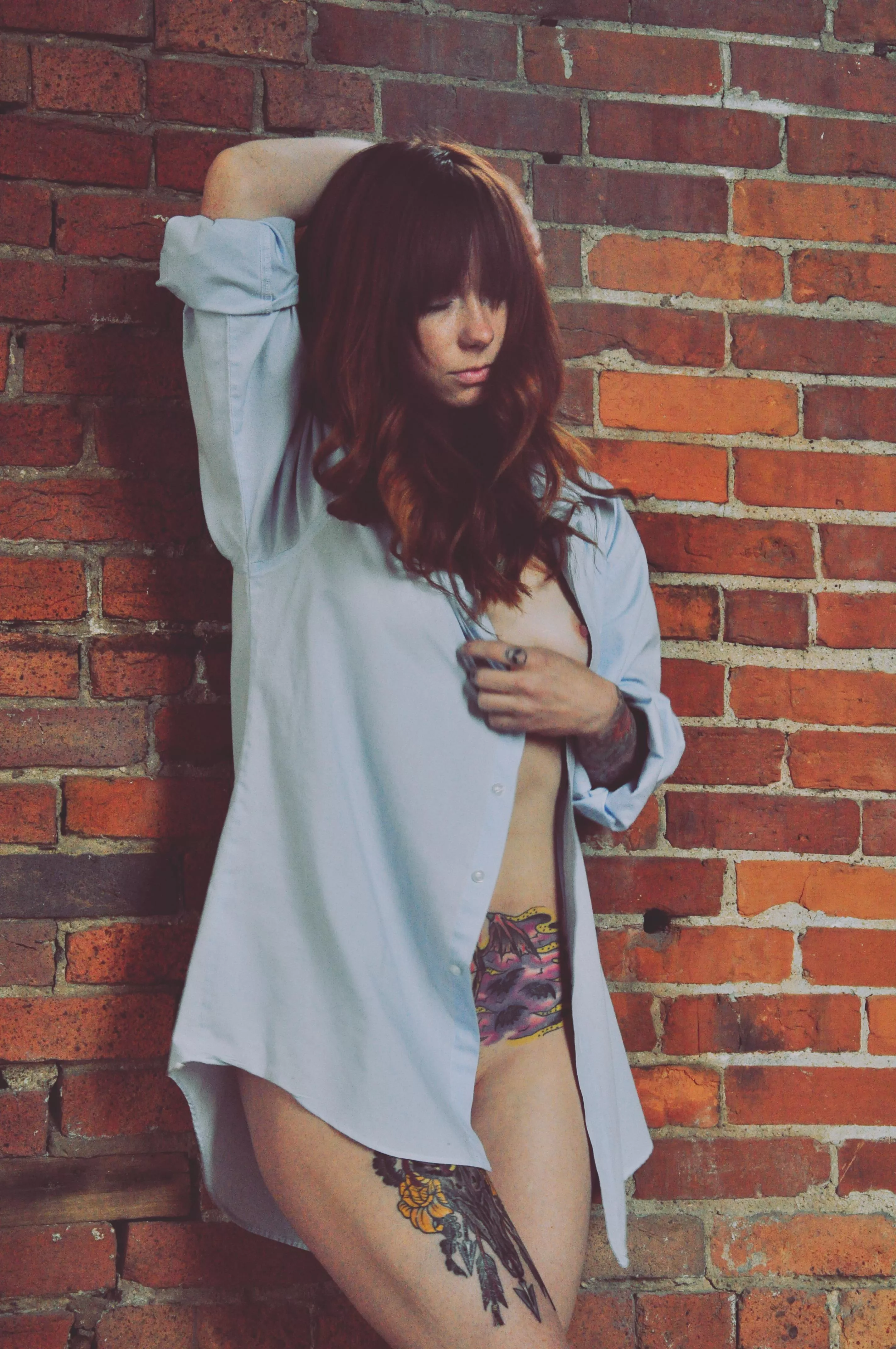 More blue shirt Hattie ❤️