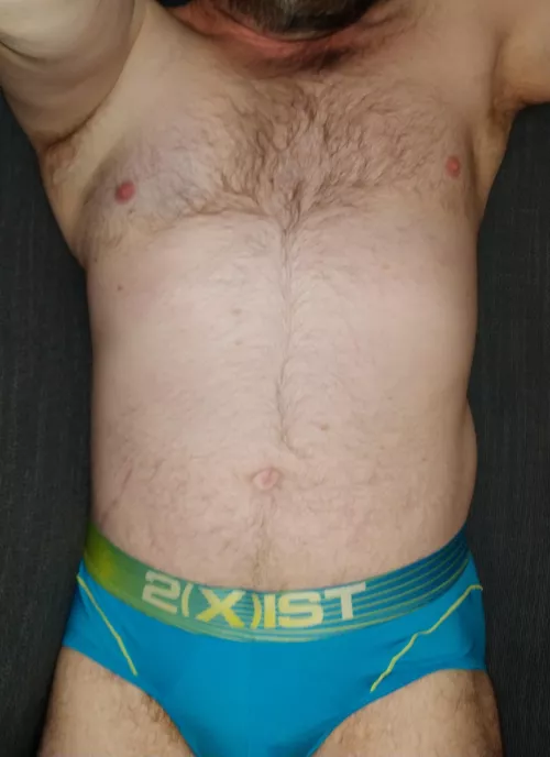 More chubby then hairy