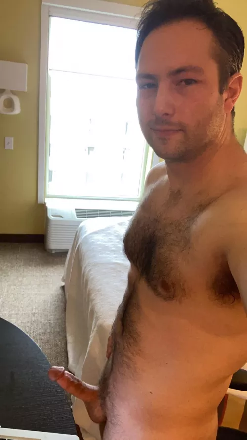 Morning! Think anyone next door is looking in?