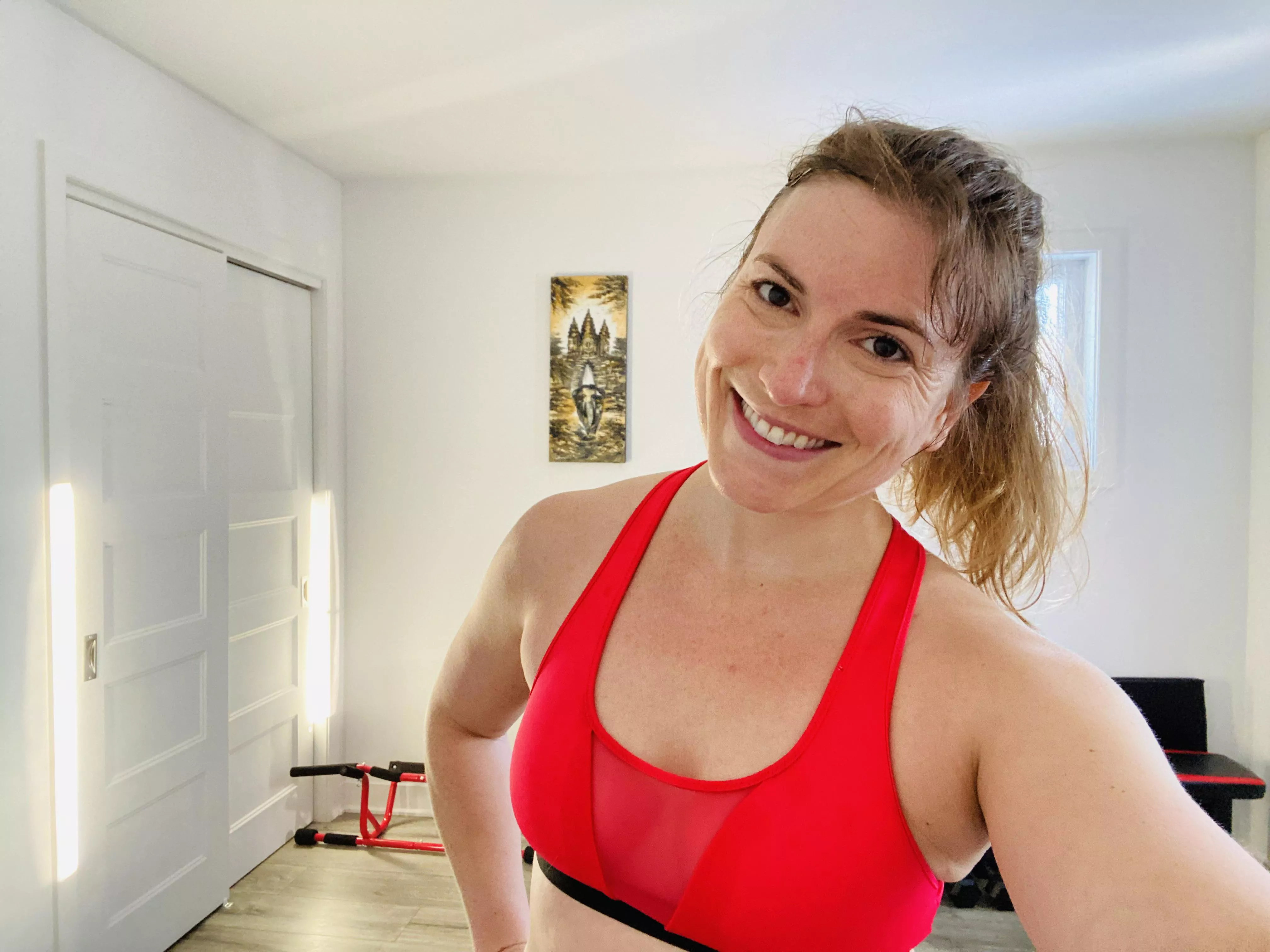 Morning workout done ! Have a good weekend ! 💪🏻