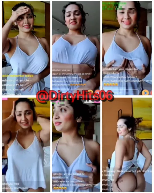 π΄ Most Demanded! π΄ ππ Most Demanded Girl! Aditi Mistry Latest Braless Live, Playing With Her B00bies!! 35 Mins+ With Clear Voice!!ππ