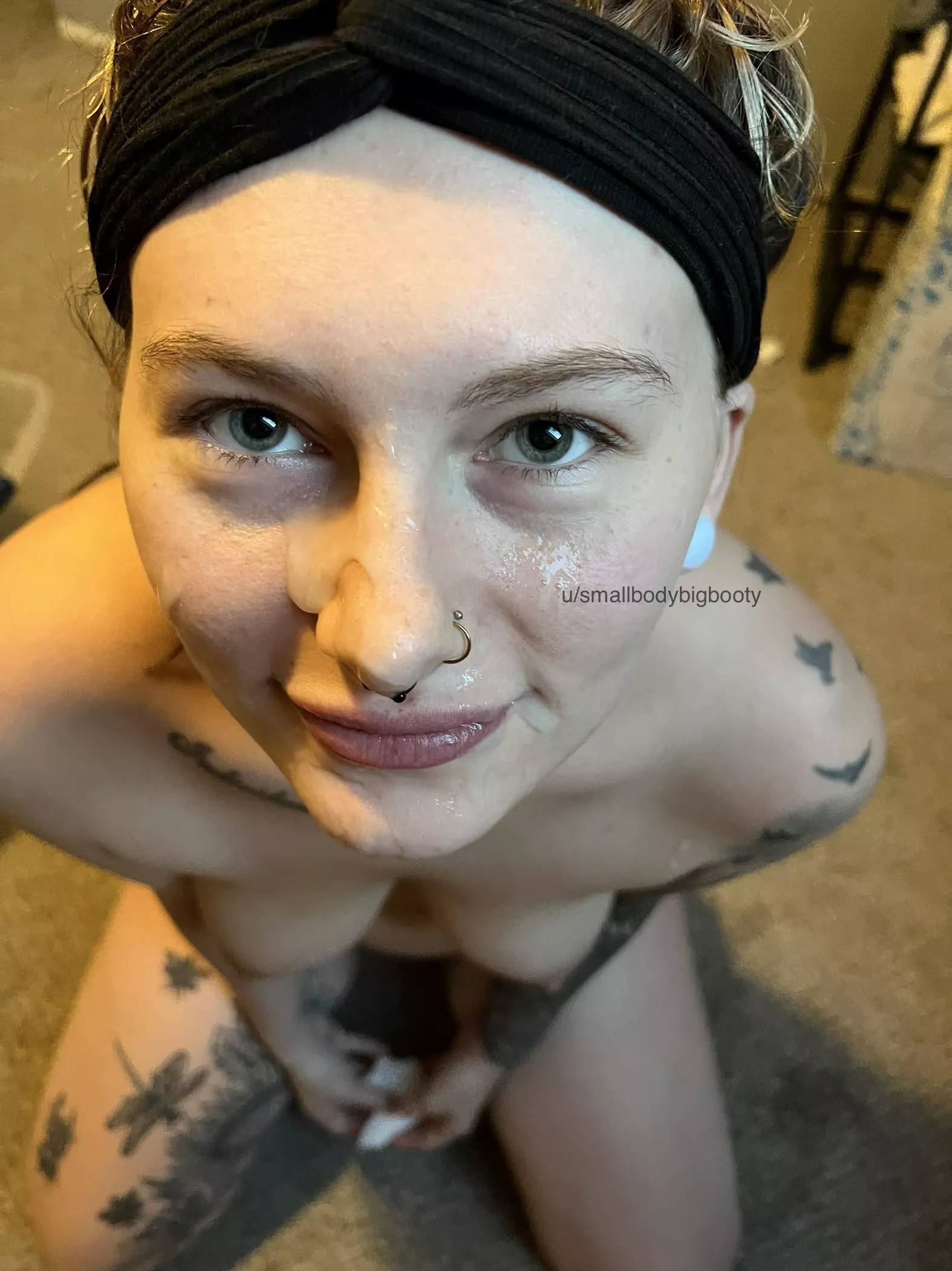 most of it went in my mouth…;)