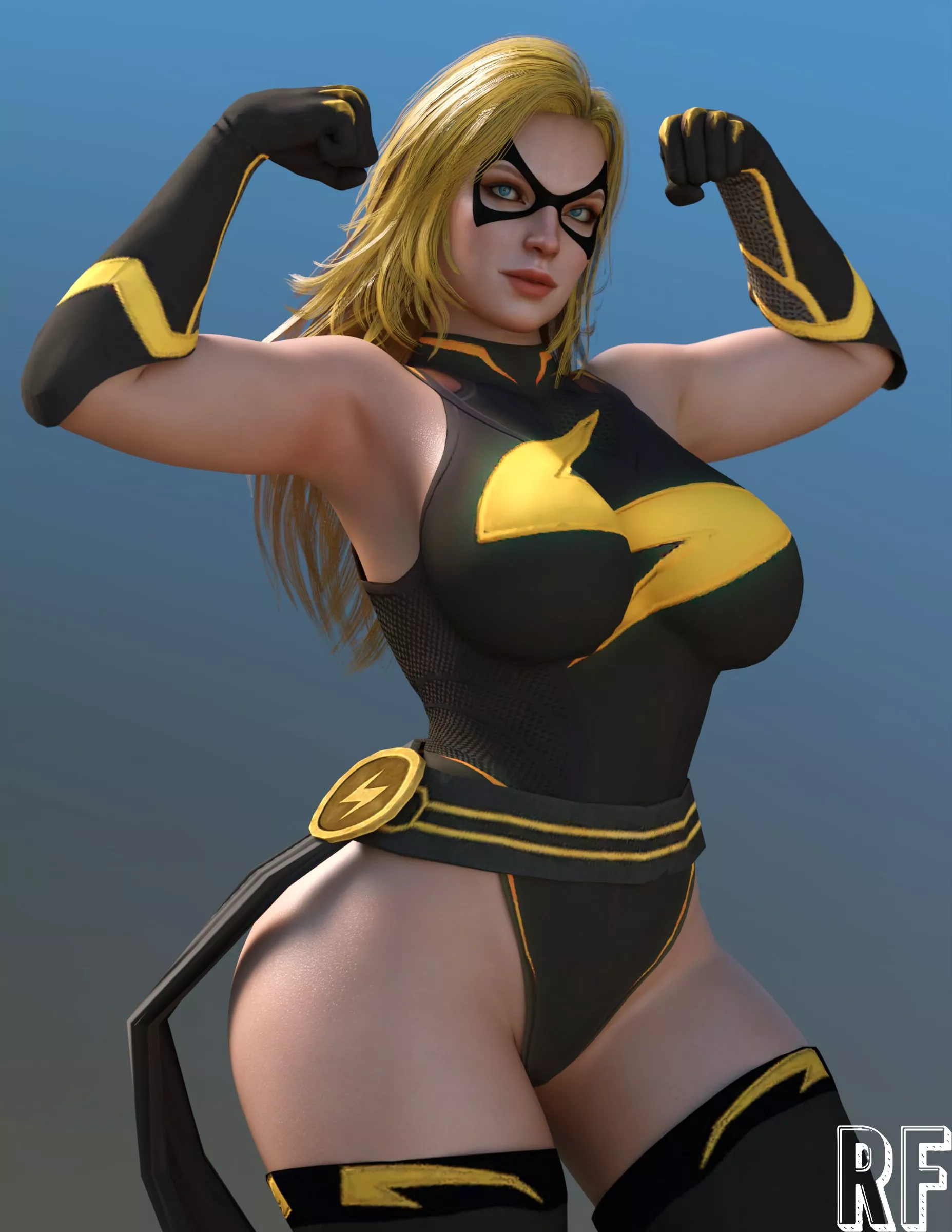Ms. Marvel (Rude Frog 3D) [Marvel Universe]