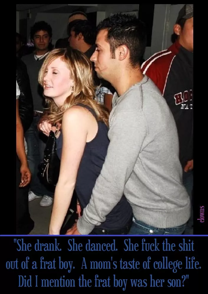 [M/S] The night would have ended much differently had her son not stepped up.