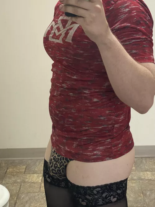 Multiple days in a row wearing a bra all day. I’m getting used to the extra mass on my chest, and I wonder if this is a little bit how women with really small breasts feel. Not much jiggling going on from my actual chest but this bra does it’s push-u