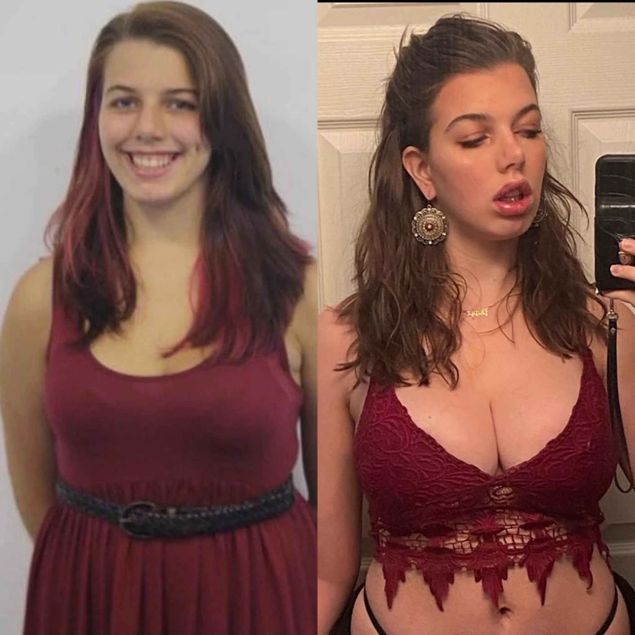 my 10 year glow-up [oc]