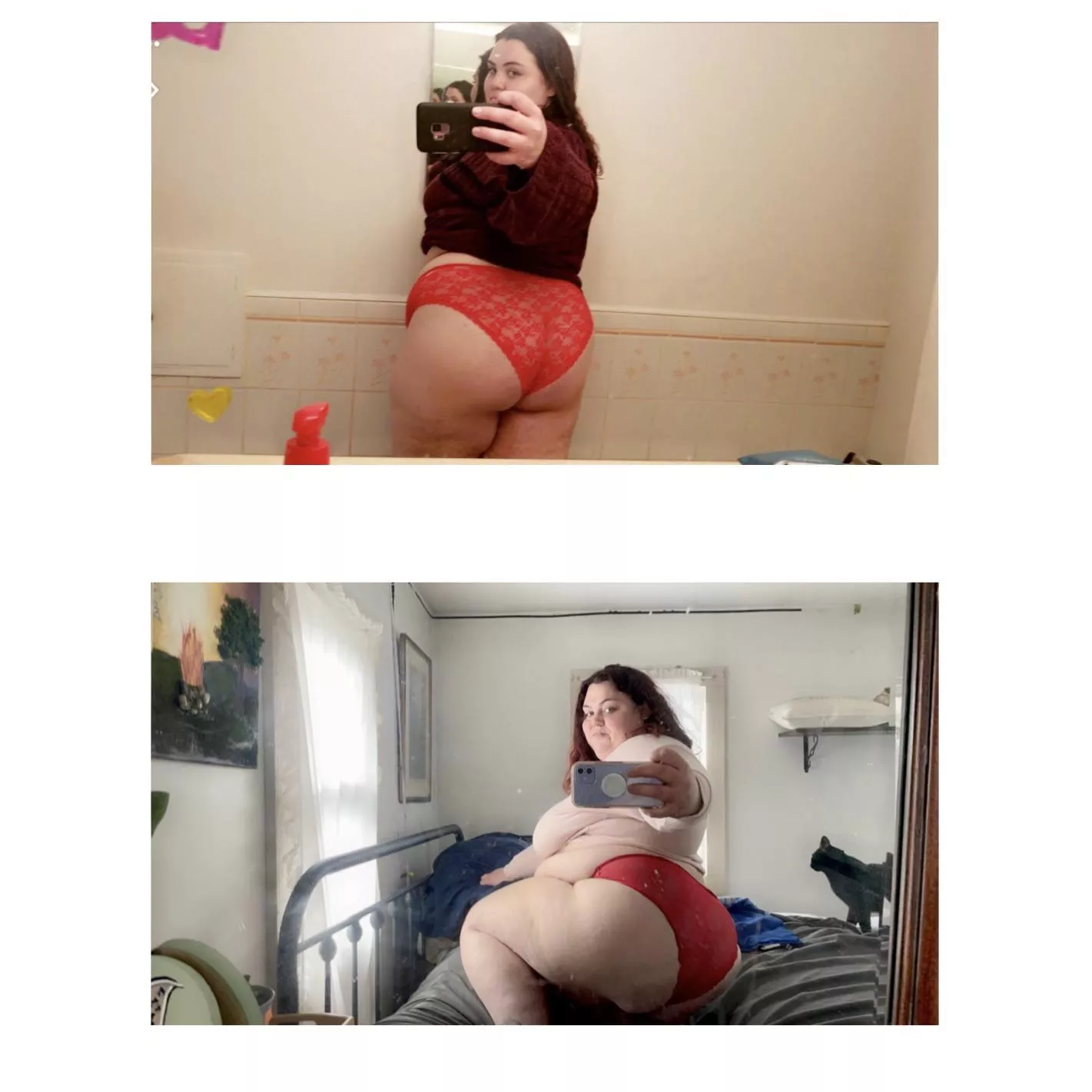 My 100lb weight gain ❤️