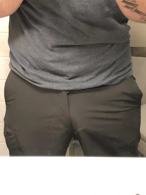 My apron hides this at work all day