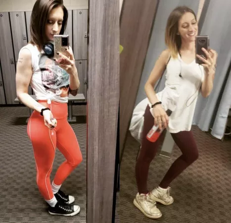My ass evolving. Right pic is old, left is currentโฆ