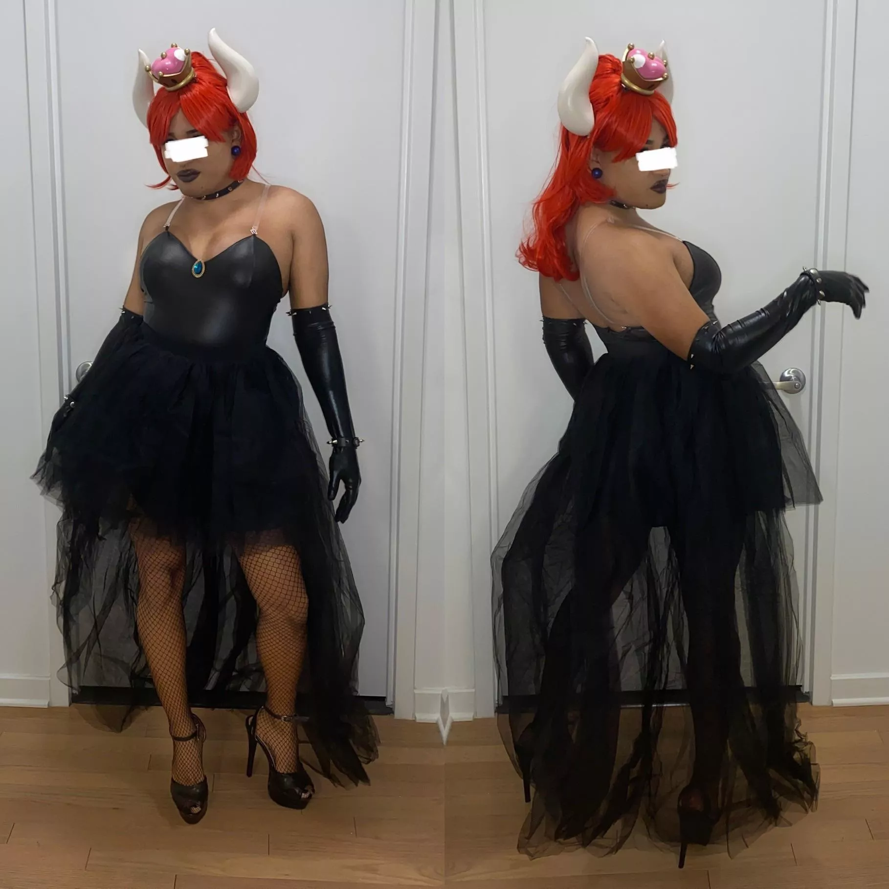 My attempt at a Bowsette cosplay 💕