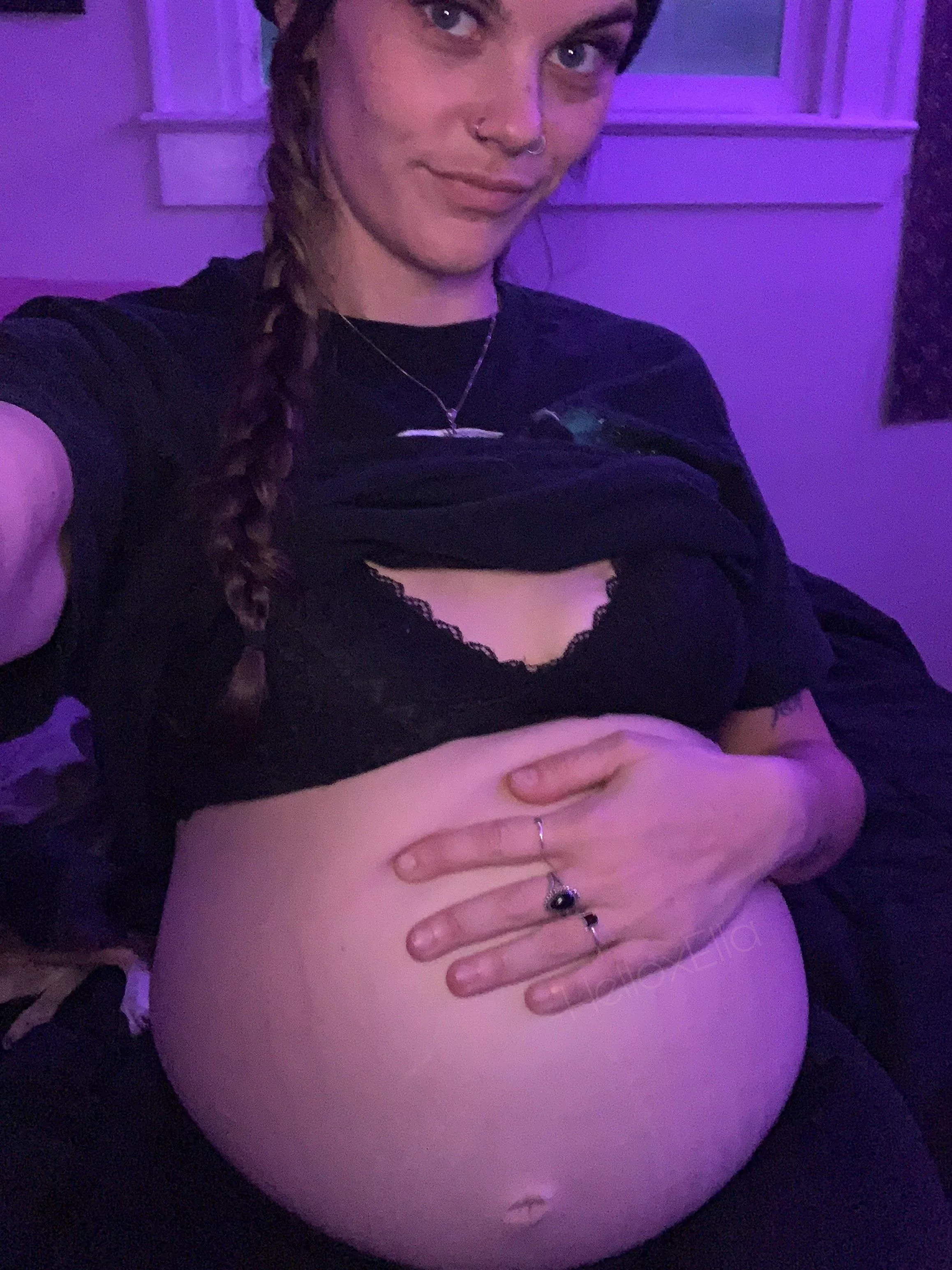 My belly button says hi :o nudes by helloxella