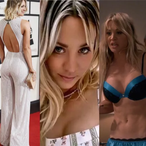My bi cock is insatiable for Kaley Cuoco.