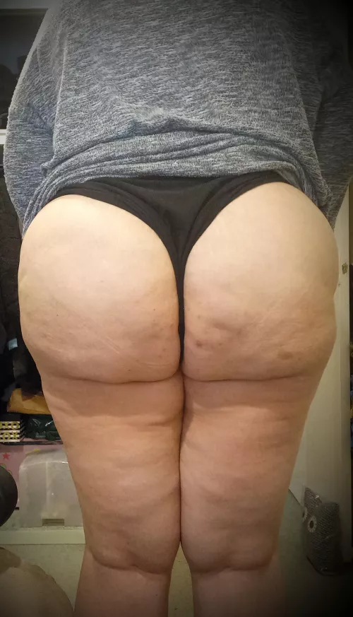 My big wobbly bum for you...