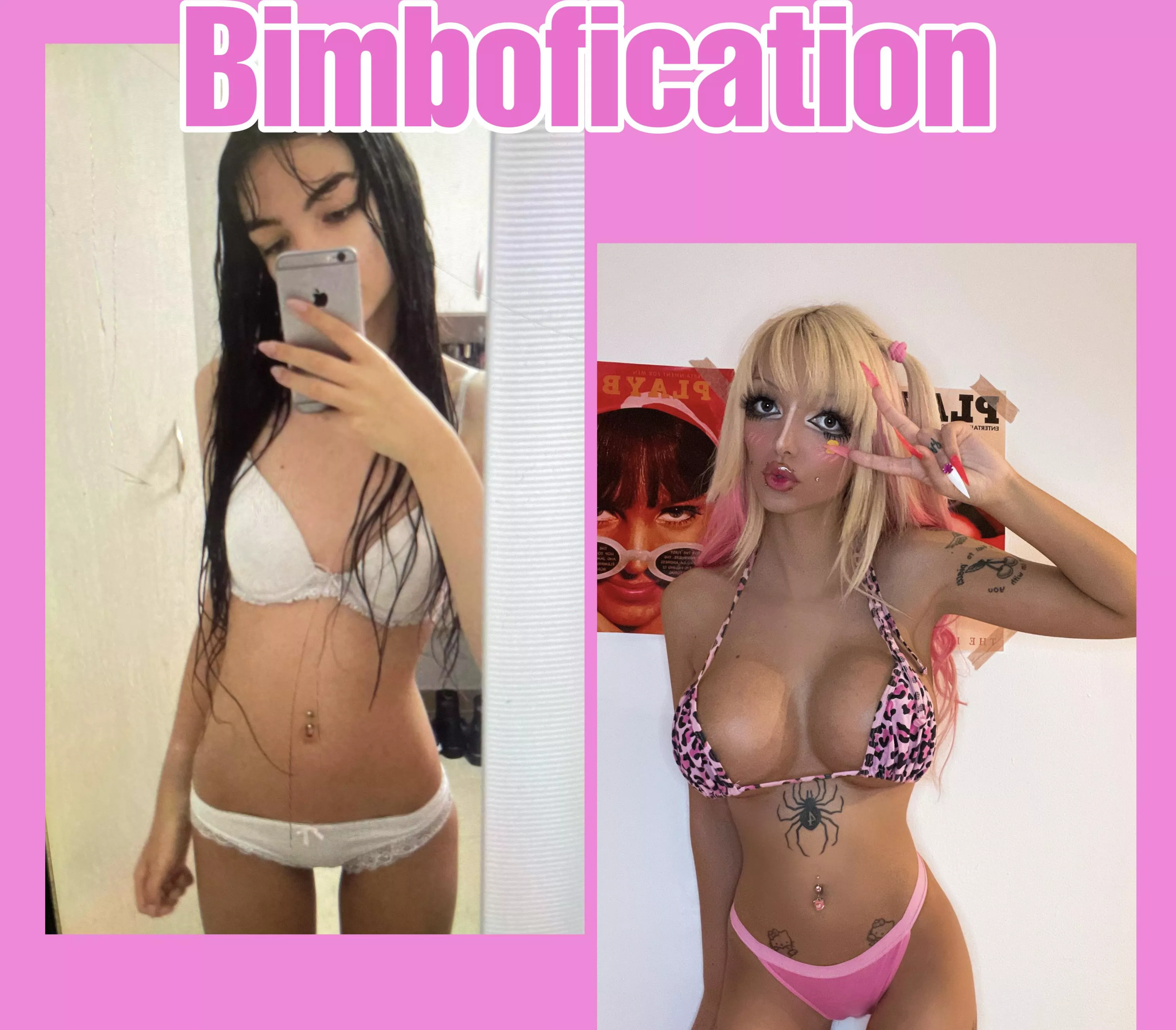 My bimbo transformation💖