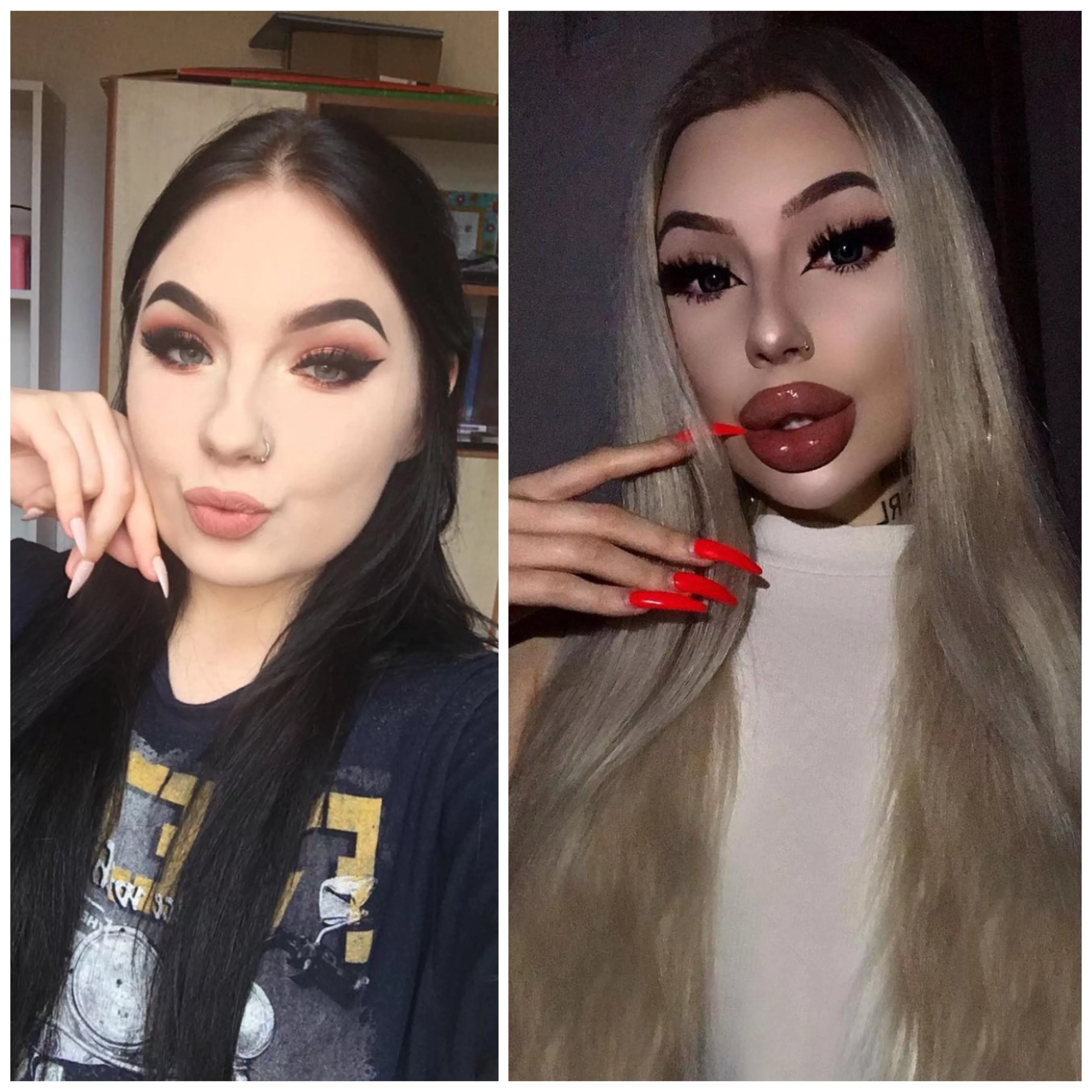 MY BIMBOFICATION 2017 vs 2021 😈🔥🔥🔥 MY BIMBOFICATION 2017 vs 2021 😈🔥🔥🔥