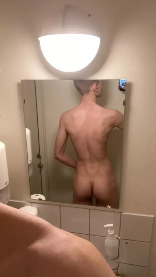 My boy showing off after gym