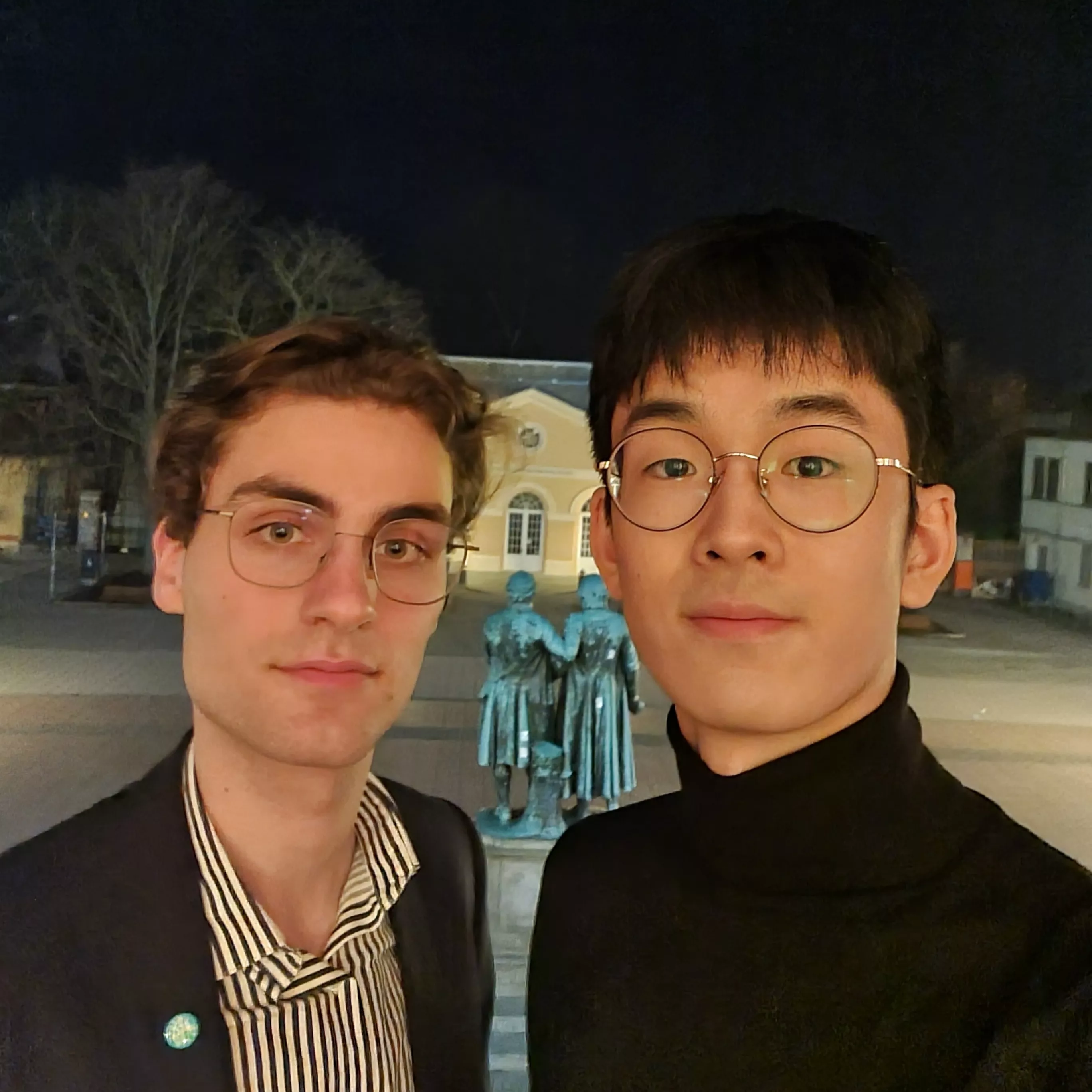 My boyfriend (20) and I (19).