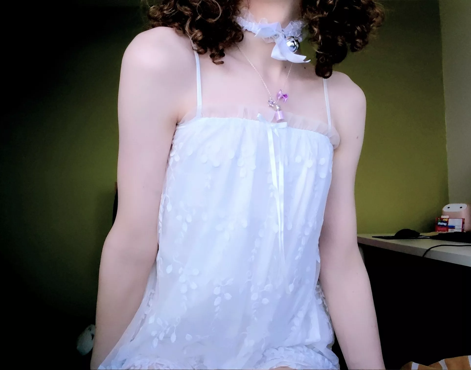 my brother gave me the cutest necklace