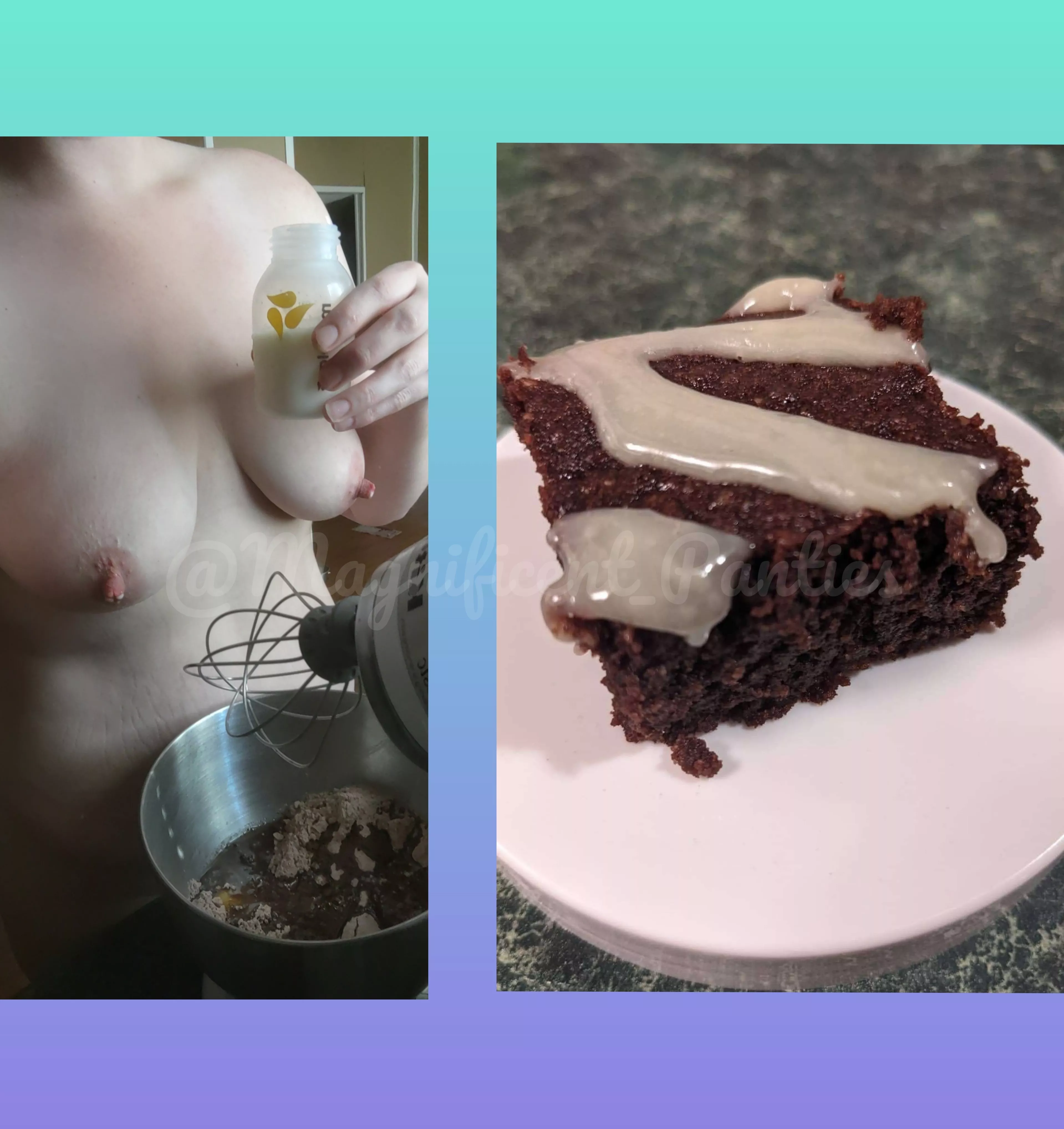 My brownies have a secret ingredient π€« My brownies have a secret ingredient π€«