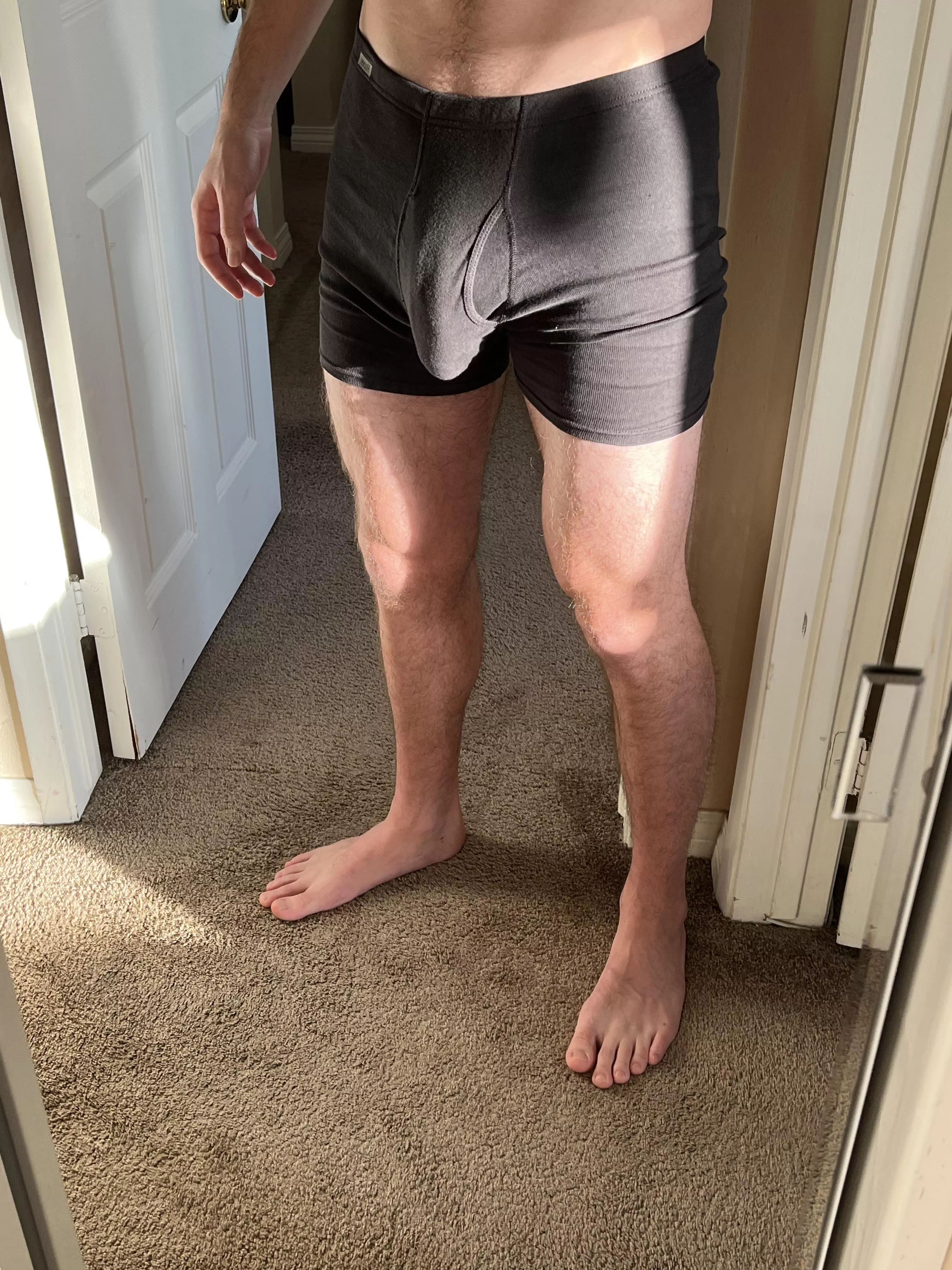 My bulge and some feet