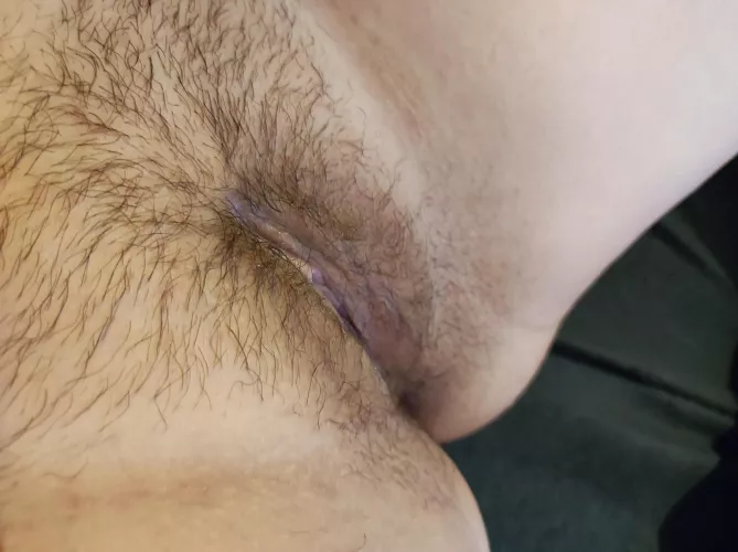 ...my bush is bigger every single day - let him grown or shave? 😈