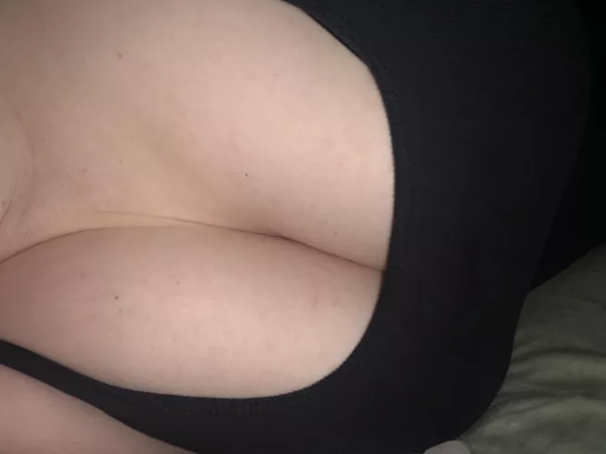 My cleavage is on display today