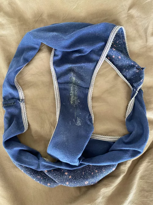 My cotton worn panties ๐