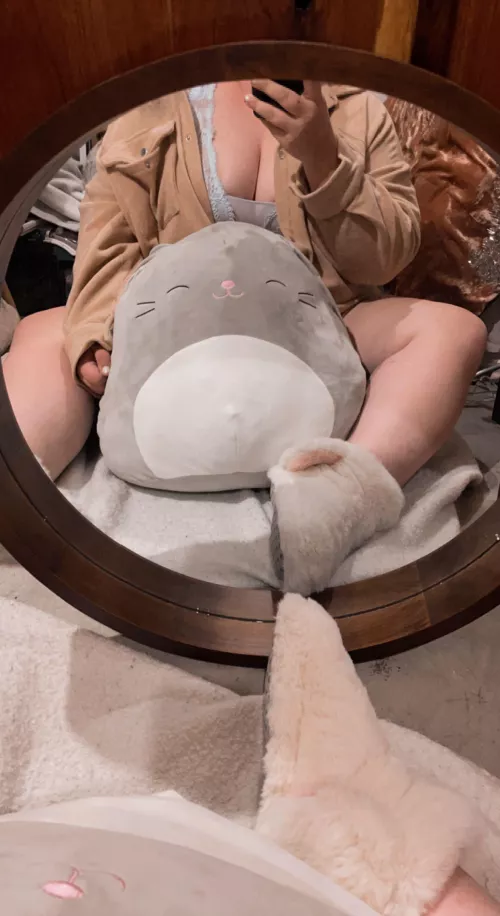 My crush suggested I take cute pictures for him with my squishies 🥺