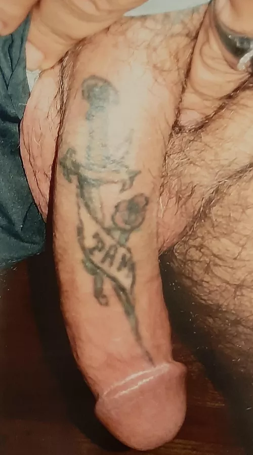 My cut and tattooed cock
