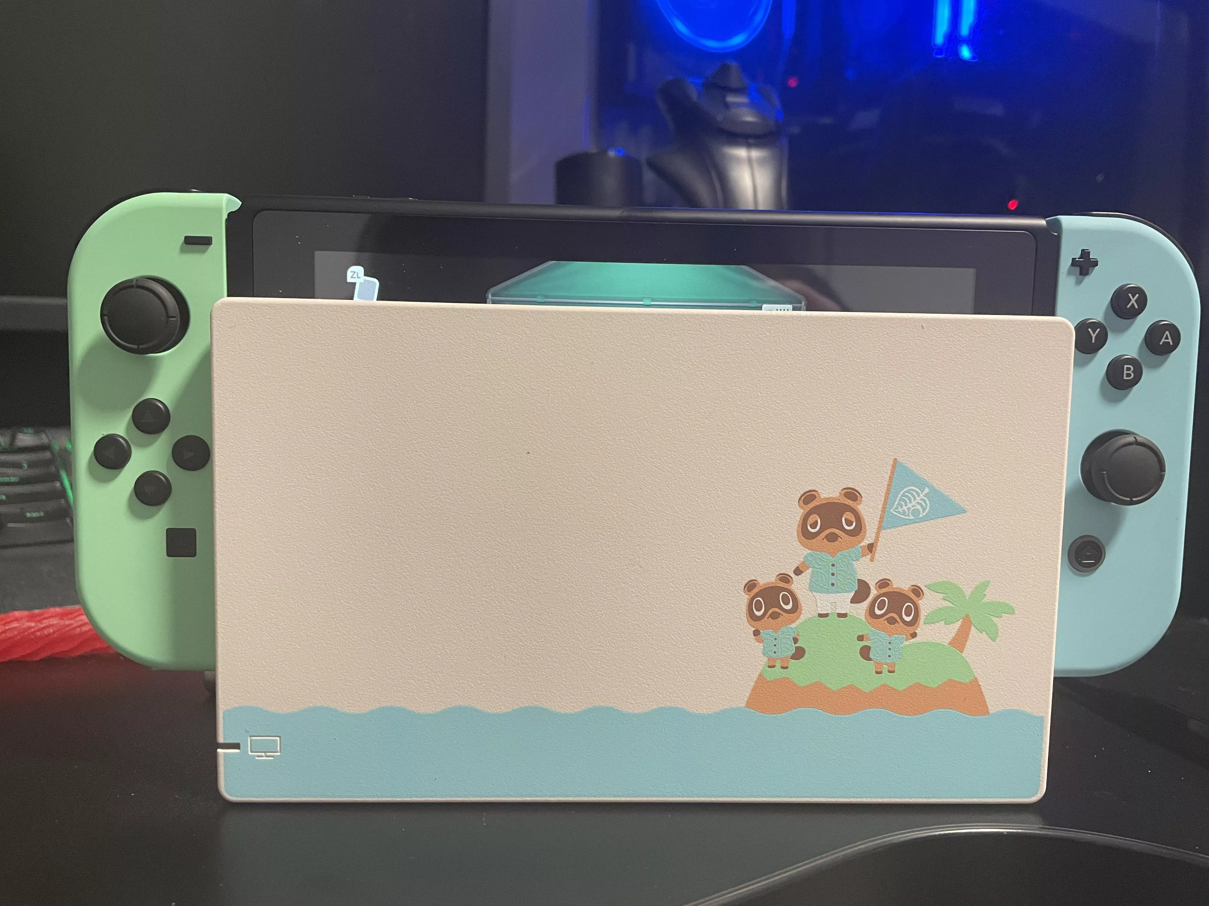 My Daddy got me the Animal Crossing switch for Christmas! 🥰