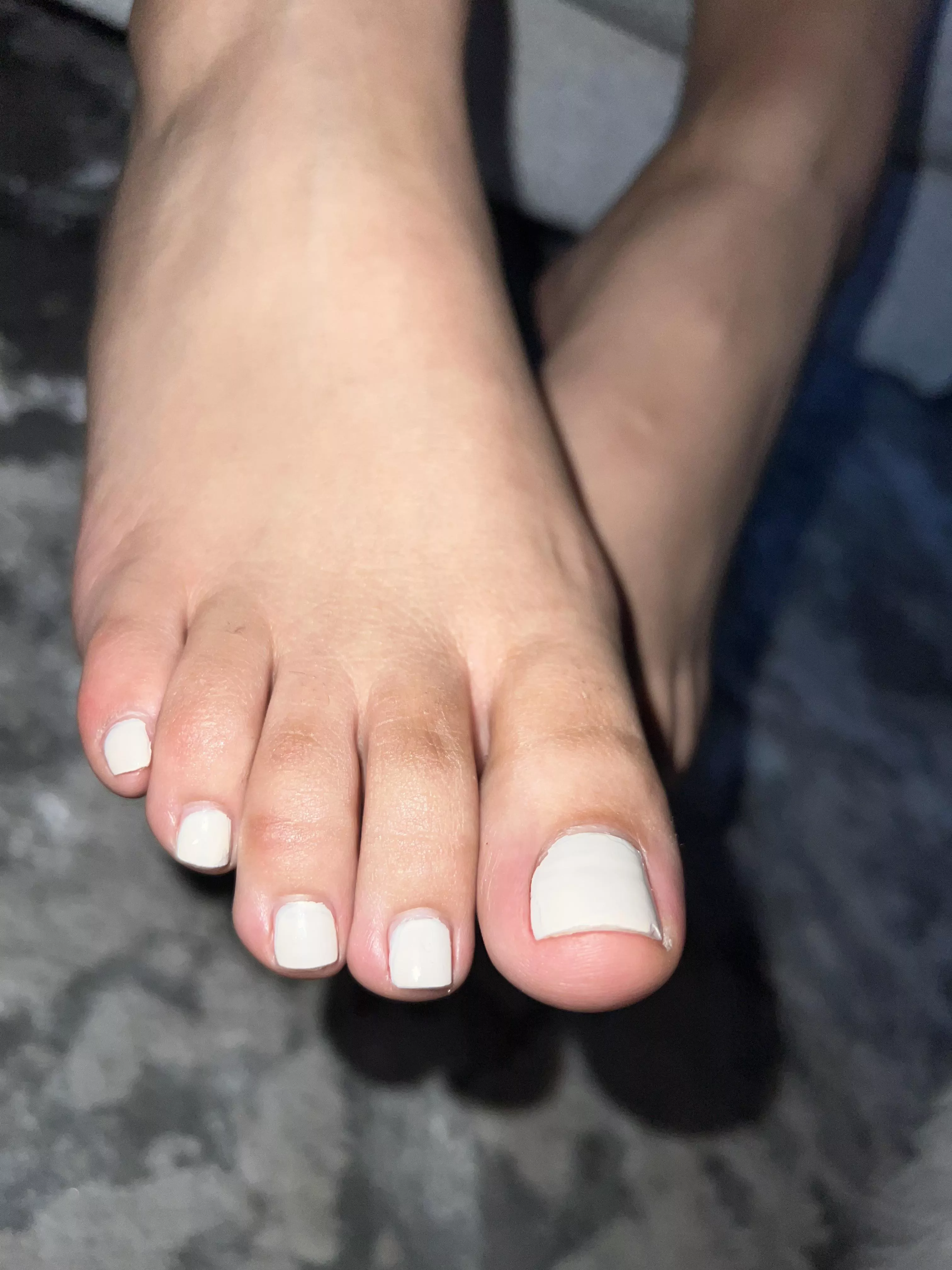 My Egyptian/Filipina gf’s toes in your face