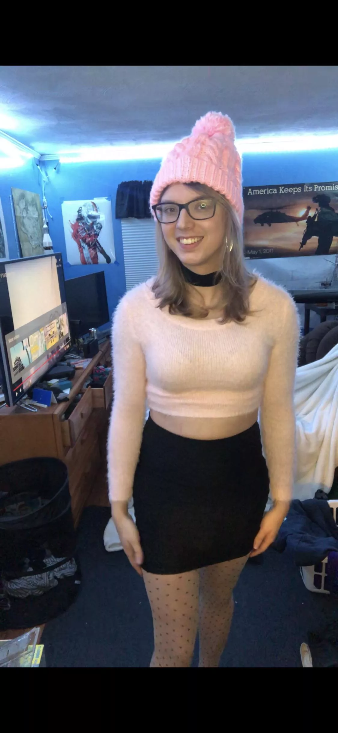 My family doesnt know how i dress behind closed doors :P