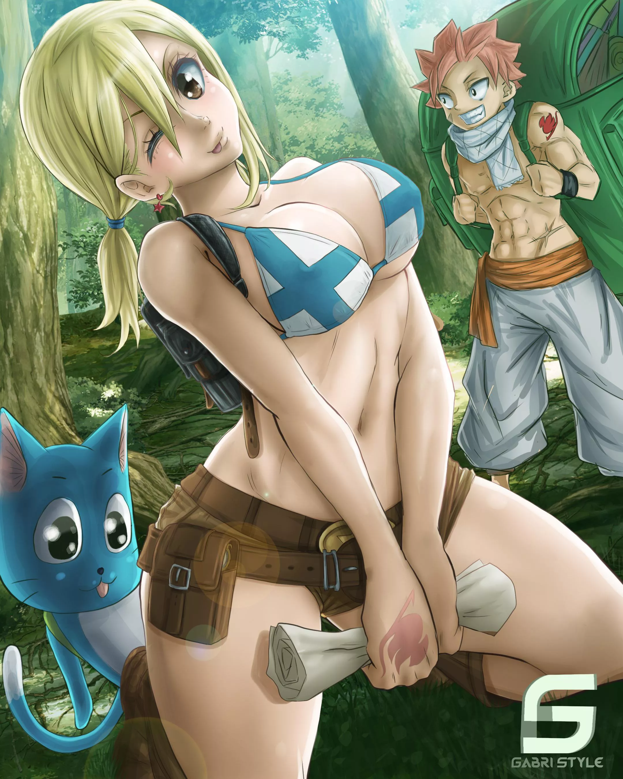 My fanart of Lucy<3 hope you like that. For other content like this follow my Instagram @gabristyle_ link in my Bio :)