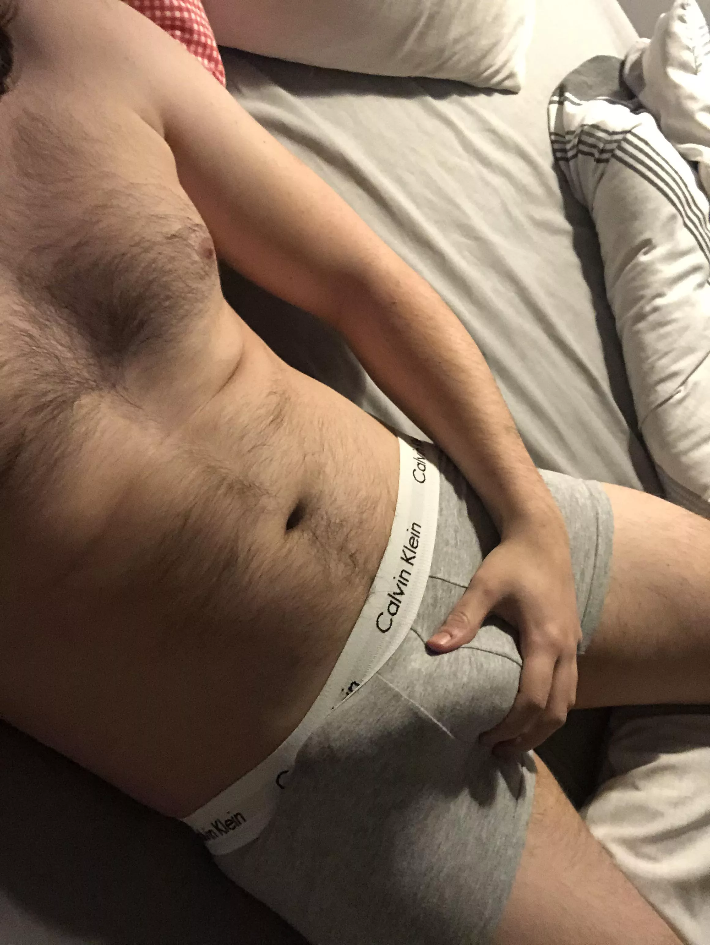 My fat cock in my Calvins
