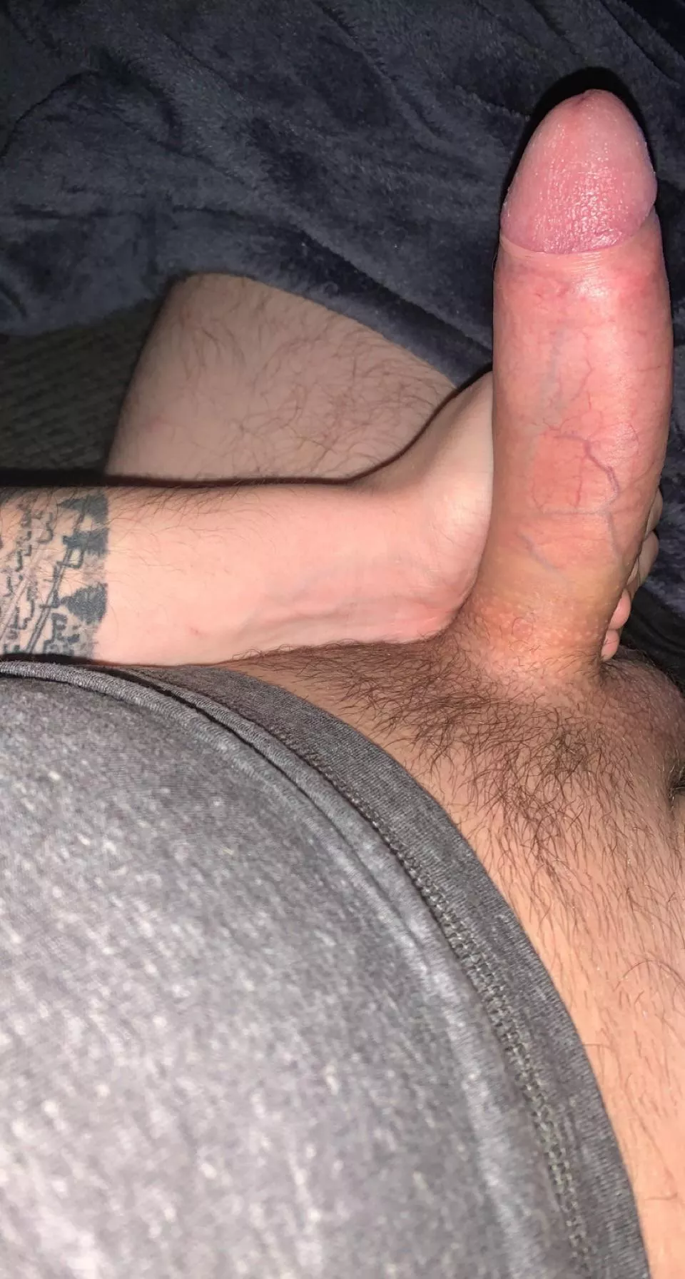 My fat cock is here to stretch all your holes