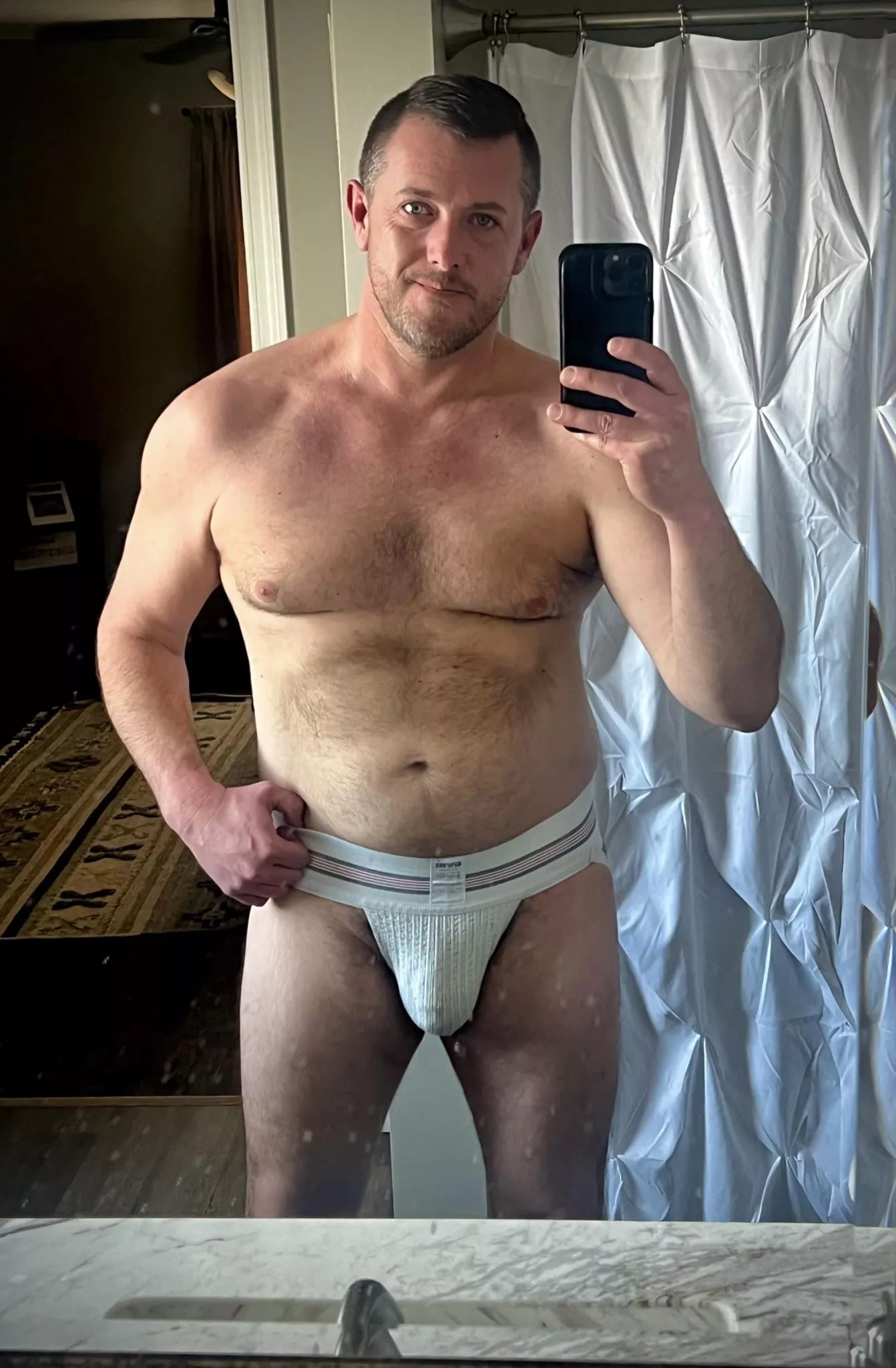 My favorite. Classic GYM Jock with 3” band.