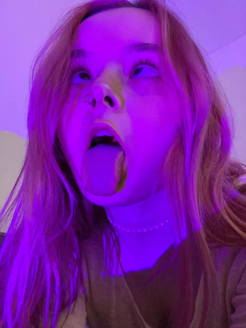 my first ahegao on reddit 🙃