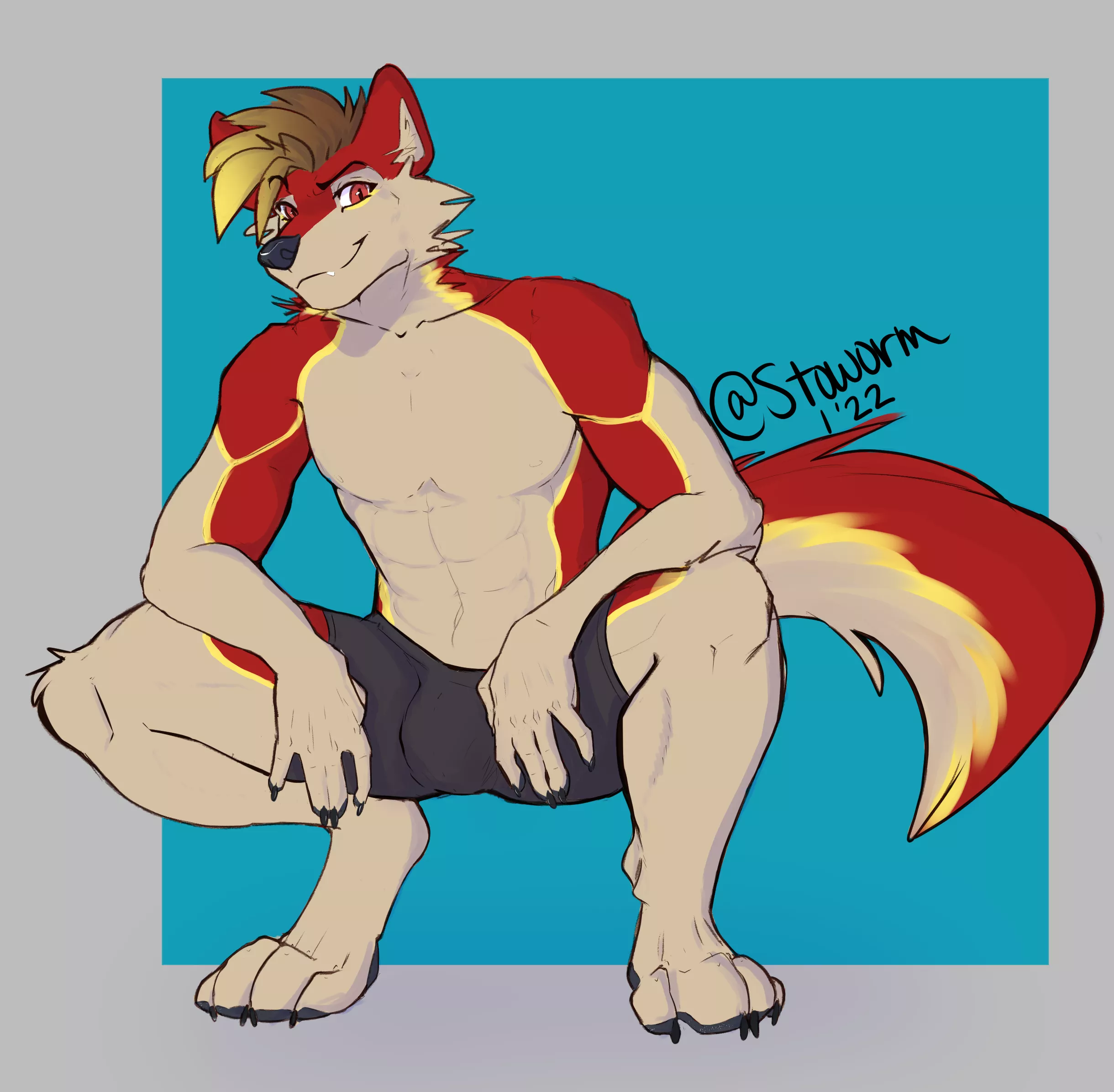 My first piece of 2022, and I love how it came out! (@stoworm on twitter)