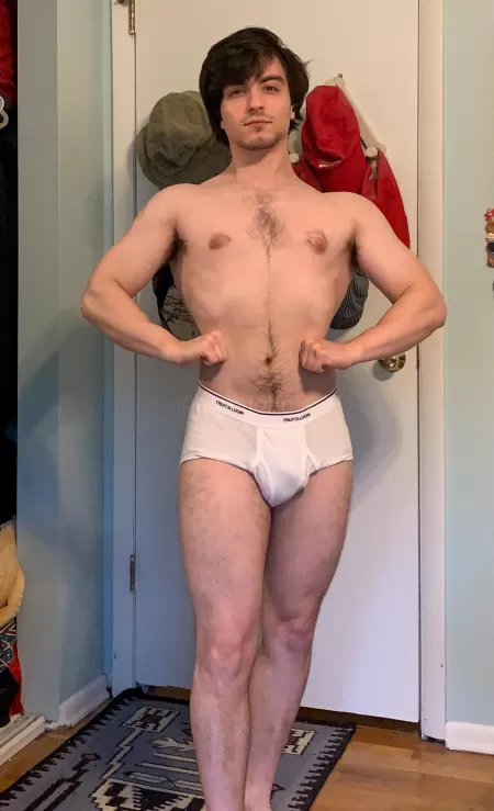 My forearms do be looking nice here