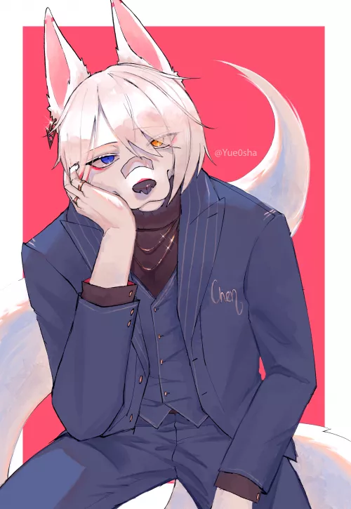 My friend Chen | Art by me @Yue0sha