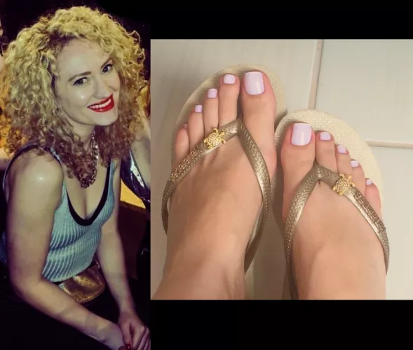 My friend said she didn't have nice feet then sent me this 😳